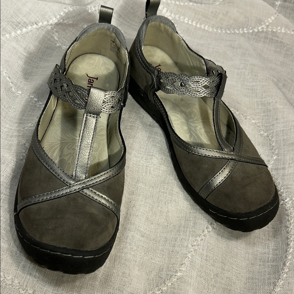 Jambu leather mary janes
